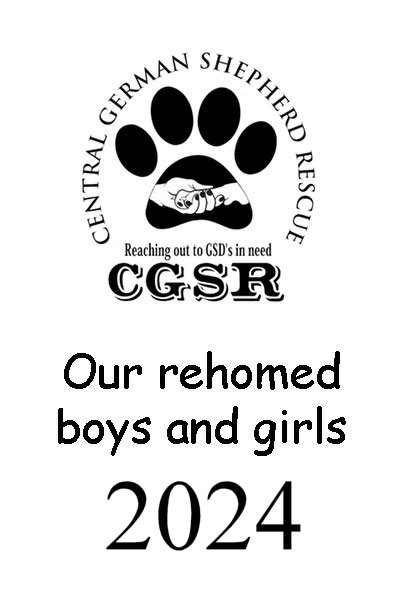 Dogs rehomed by Central German Shepherd Rescue