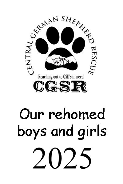 Dogs rehomed by Central German Shepherd Rescue