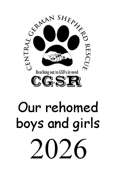 Dogs rehomed by Central German Shepherd Rescue